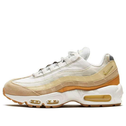 Nike Womens Air Max 95 'Coconut Milk' Sail/Coconut Milk/Lemon Drop/Light Citron DD6622-100 sneakmarks