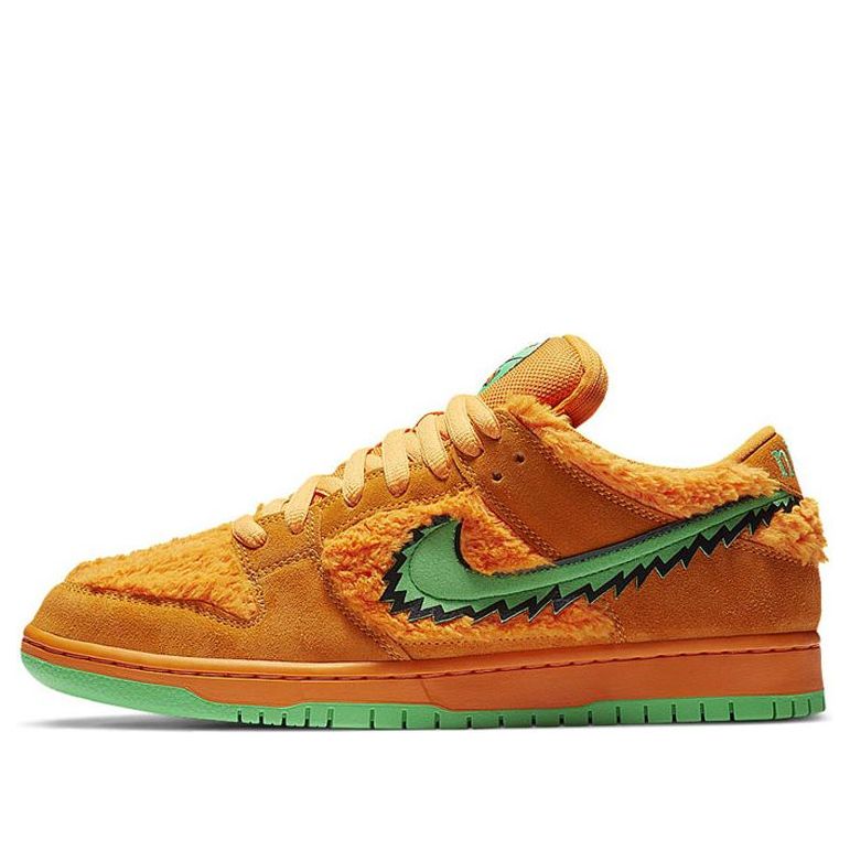 Nike SB Skateboard Dunk Low Grateful Dead Bears - Orange CJ5378-800