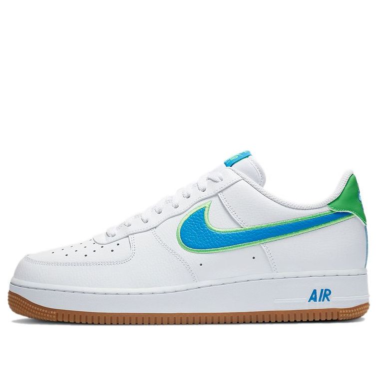 Nike Air Force 1 Low 'White Bright Blue Green' DA4660-100 KICKSOVER