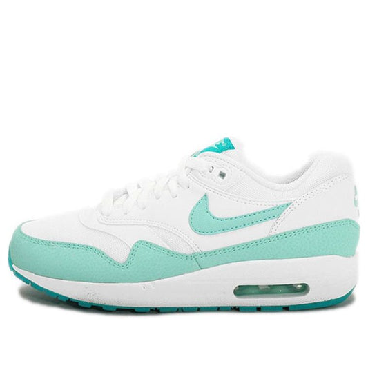 Nike Womens Air Max 1 Essential White Artisan Teal 599820-113 KICKSOVER