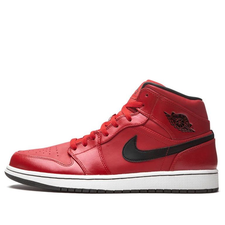 Air Jordan 1 Mid Gym Red Black 554724-602