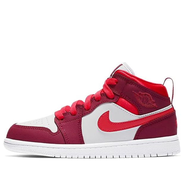 Air Jordan 1 Mid PS 'True Berry Rush Pink' True Berry/Rush Pink/White 640737-661