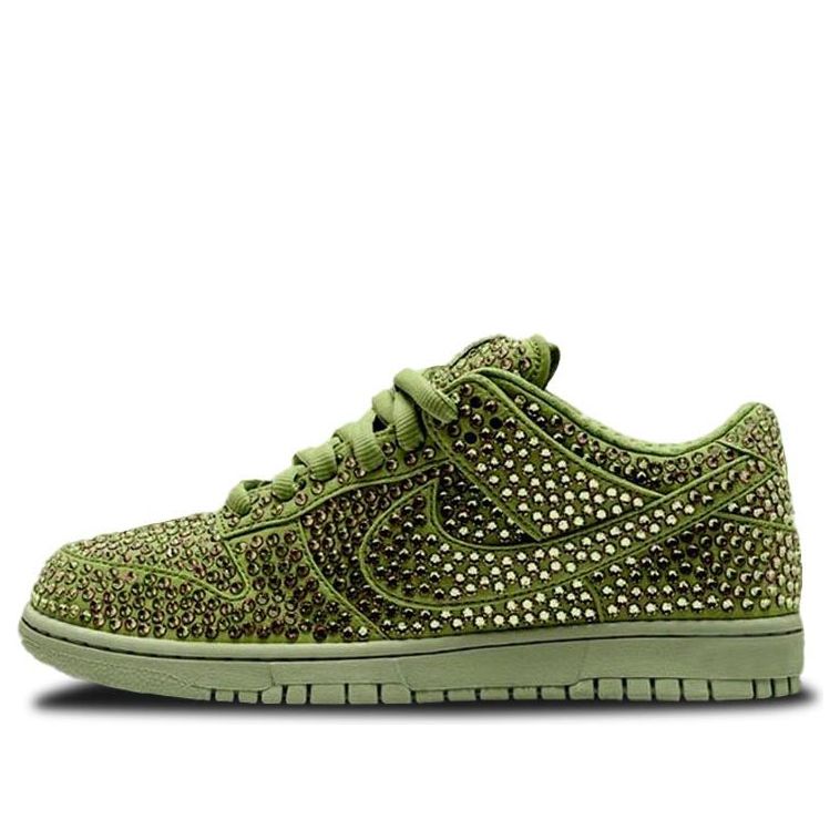 Nike Cactus Plant Flea Market x Swarovski x Dunk Low 'Spiral Sage' Spiral Sage/Spiral Sage CZ2670-300