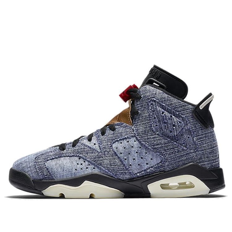 Air Jordan 6 Retro GS Wash Denim CV5489-401