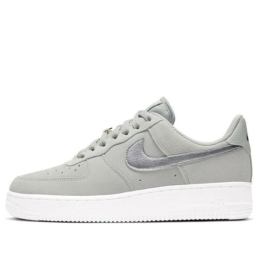 Nike Air Force 1 Low Grey Suede DC4458-001 KICKSOVER