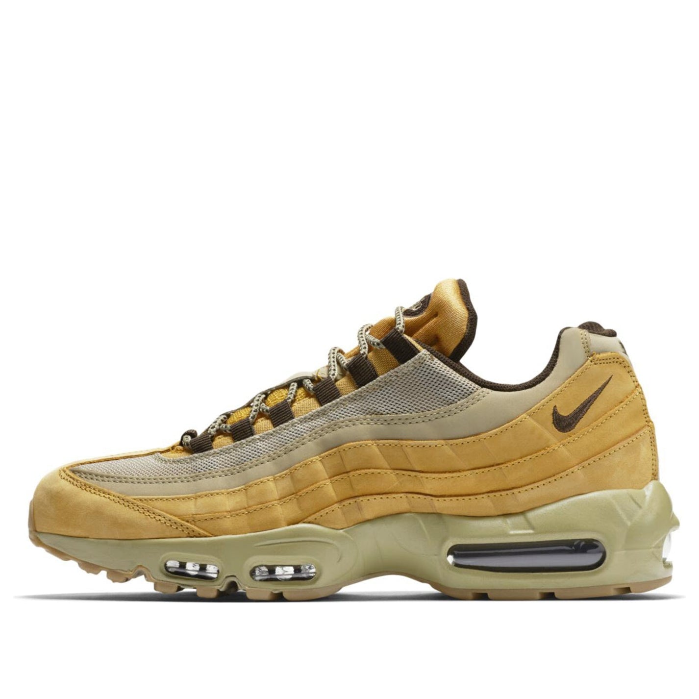 Nike Air Max 95 Premium 'Wheat' Bronze/Baroque Brown-Bamboo 538416-700 sneakmarks