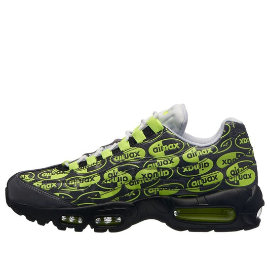 Nike Air Max 95 Premium 'Volt' Black/Volt-Ash-White 538416-019 sneakmarks