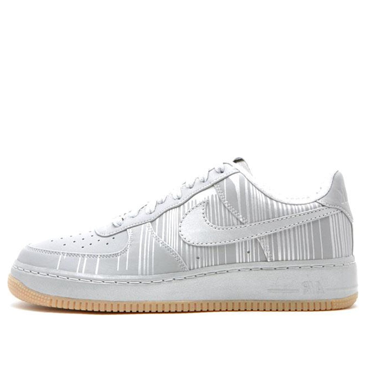 Nike Air Force 1 Low Supreme 'Krink' Mtllc Slvr/Mtllc Slvr-Gm Light 318985-002 KICKSOVER