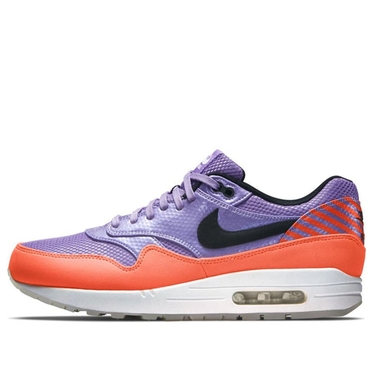 Nike Air Max 1 FB Premium QS 'Mercurial' Atomic Violet/Black/Total Orange 665874-500 KICKSOVER