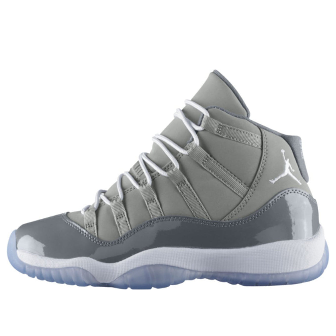 Air Jordan 11 Retro GS 'Cool Grey' 2010 Medium Grey/White-Cool Grey 378038-001