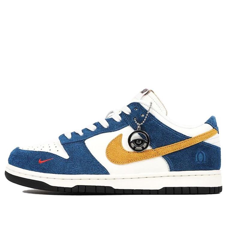 Nike Kasina x Dunk Low '80s Bus' Sail/University Gold/Industrial Blue CZ6501-100