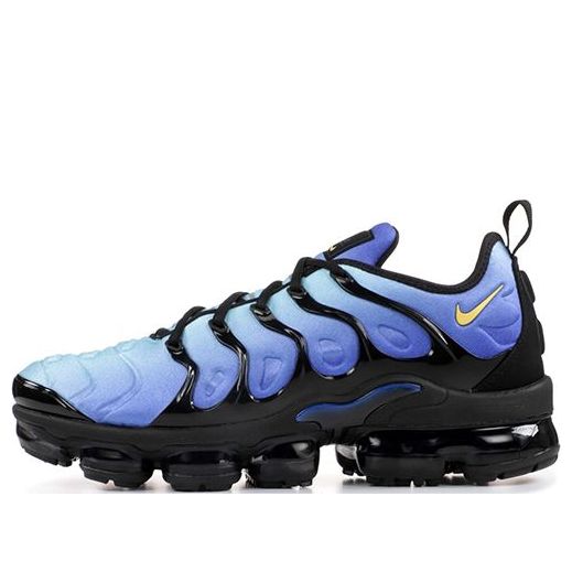 Nike Air VaporMax Plus 'Original Fade' Black/Chamois-Hyper Blue 924453-008
