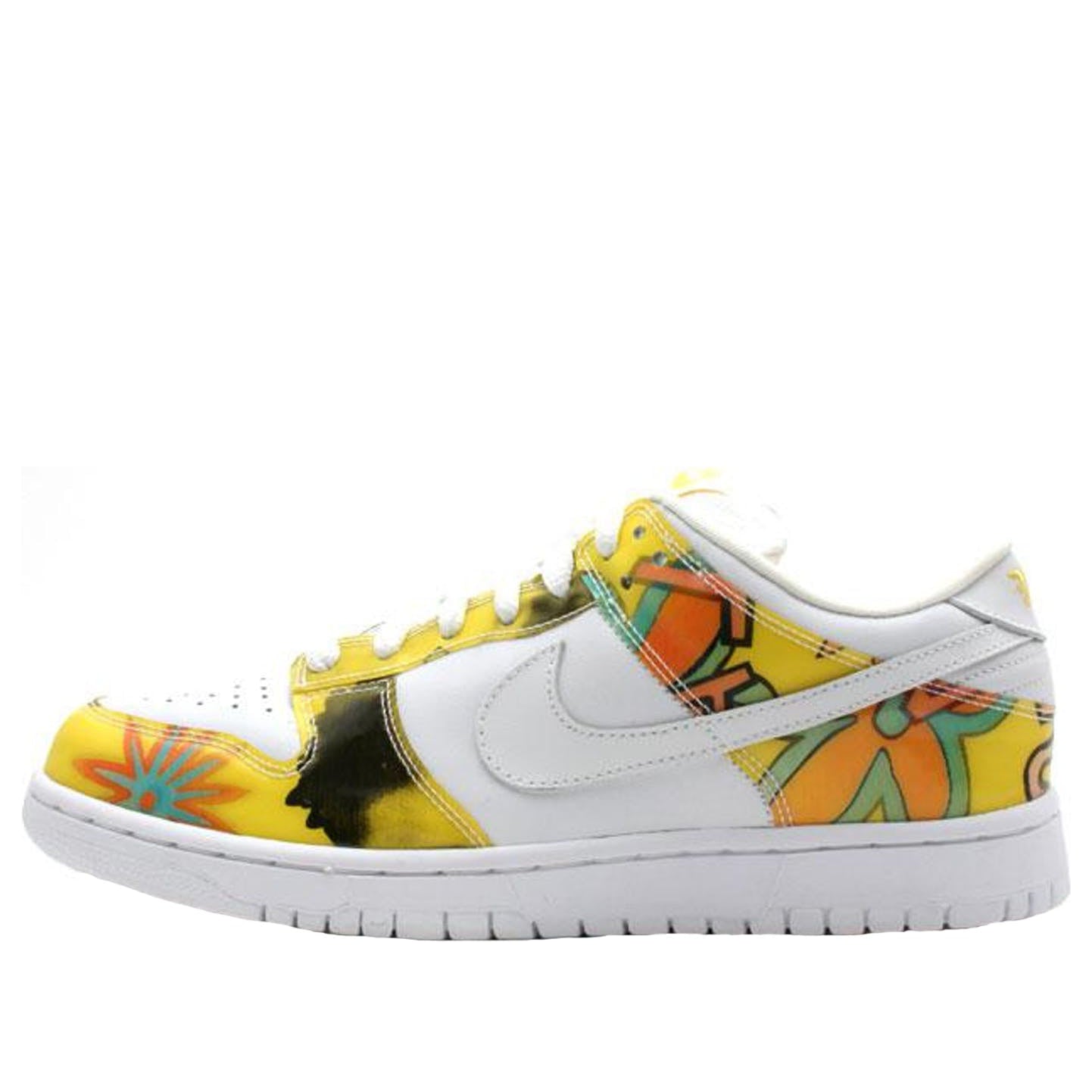 Nike Dunk Low Pro SB Skateboard 'De La Soul' White/Yellow 304292-171 sneakmarks