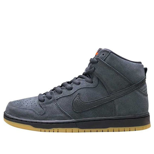Nike Dunk High Pro ISO SB Skateboard 'Orange Label - Dark Smoke Grey' Dark Smoke Grey/Black CV1727-001