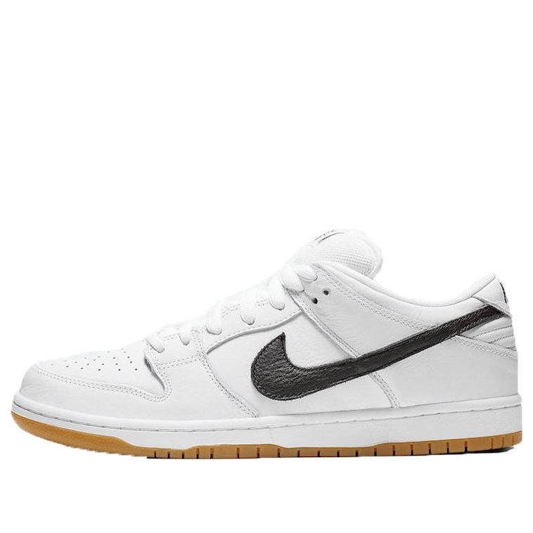 Nike SB Skateboard Dunk Low Pro ISO Orange Label - White CD2563-100