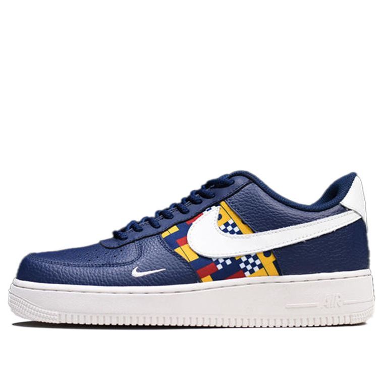 Nike Air Force 1 Low '07 LV8 GS 'Nautical' Midnight Navy/White/Yellow/Red AR5583-400 KICKSOVER