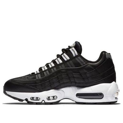 Nike Womens Air Max 95 'Black' Black/Reflective Silver-Black-White 307960-020 sneakmarks