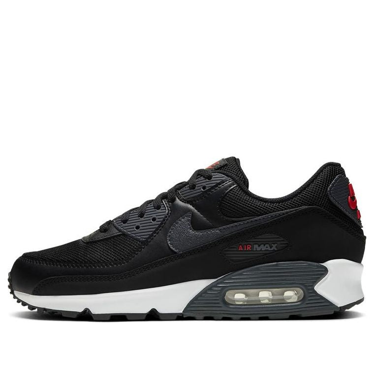 Nike Air Max 90 'Bred' Black/University Red/White/Dark Smoke Grey DH4095-001 KICKSOVER