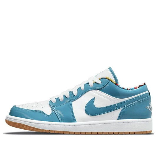 Air Jordan 1 Low Barcelona Cyber Teal DC6991-400