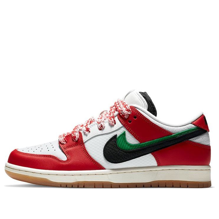 Nike Frame Skate x Dunk Low SB Chile Red/White/Lucky Green/Black CT2550-600