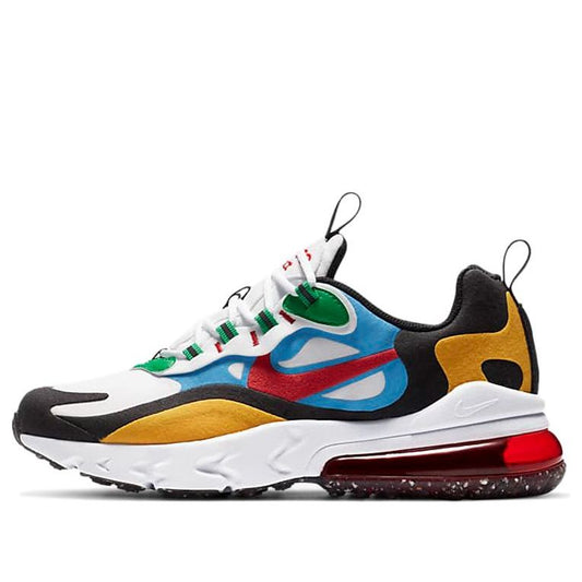 Nike Air Max 270 React BG 'Multi-Color' White/White/University Gold/University Red DB5938-161 KICKSOVER