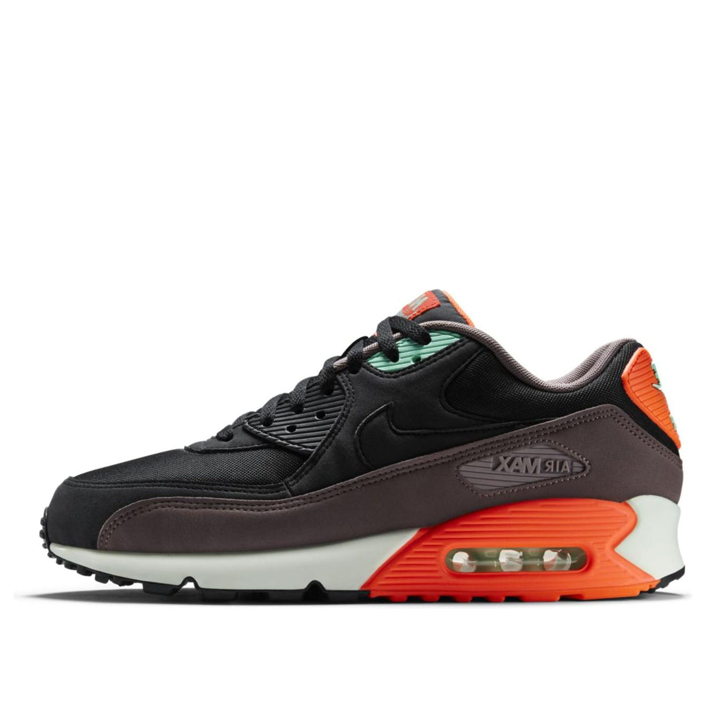 Nike Air Max 90 Essential Black/Black-Hyper Crimson 537384-036 KICKSOVER