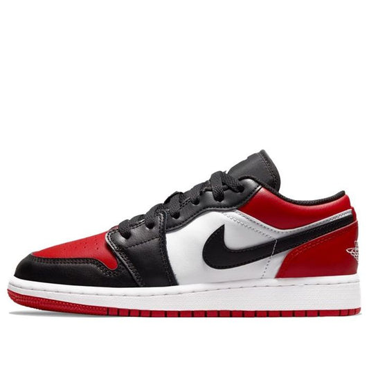 Air Jordan 1 Low GS Bred Toe 553560-612