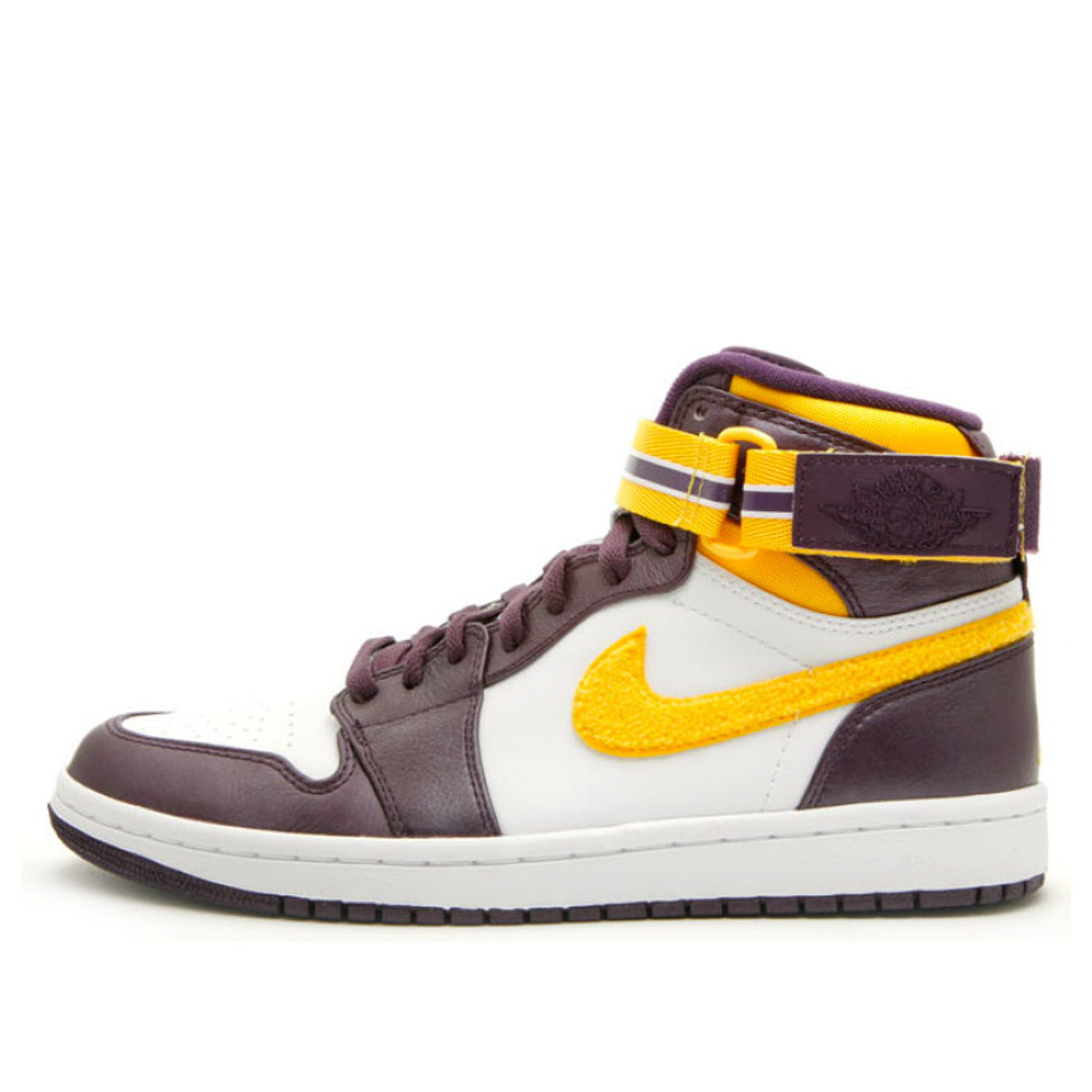 Air Jordan 1 High Strap 'Grand Purple' Grand Purple/Varsity Maize-Wht 342132-571