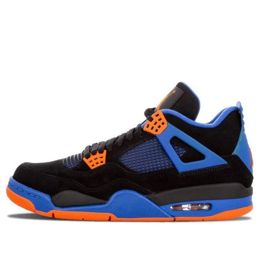 Air Jordan 4 Retro 'Cavs' Black/Safety Orange/Game Royal 308497-027