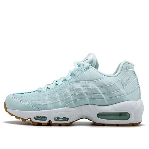 Nike Womens Air Max 95 'Fiberglass' Fiberglass/Fiberglass-White-Gum Yellow 919491-301 sneakmarks