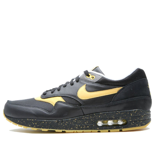 Nike Air Max 1 Premium TZ 'Livestrong' Black/Varsity Maize/White/Soft Grey 372444-071 KICKSOVER