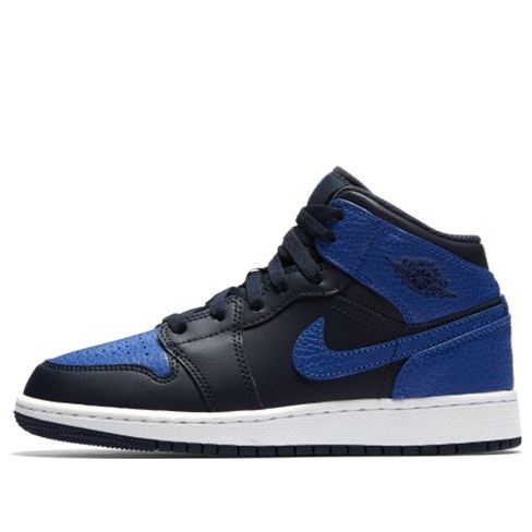 Air Jordan 1 Mid GS Navy 554725-412