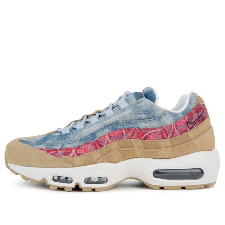 Nike Air Max 95'Wild West' GS Parachite Beige/University Red BV6375-200 sneakmarks