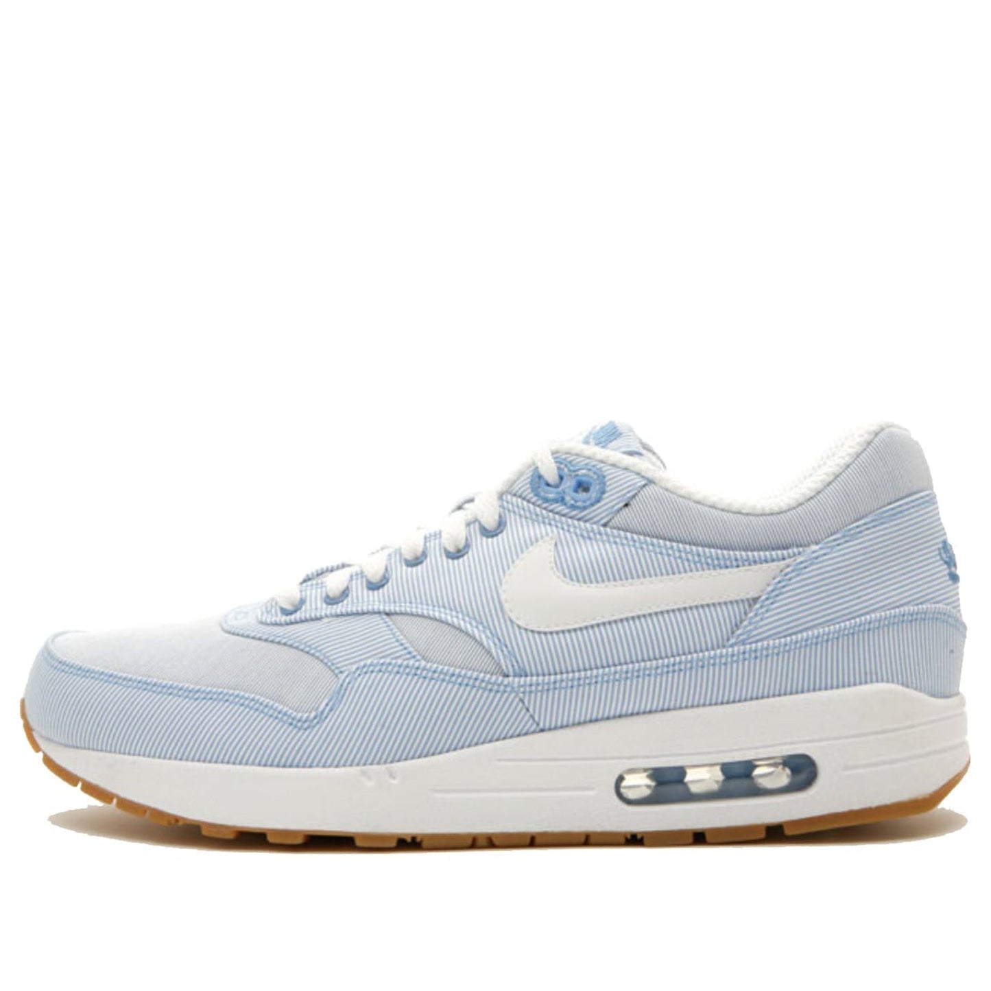 Nike Air Max 1 Premium QS 'Microstripe' University Blue/White/University Blue/Gum Light Brown 366379-441 KICKSOVER