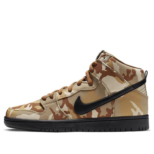 Nike SB Skateboard Dunk High Pro Desert Camo BQ6826-200