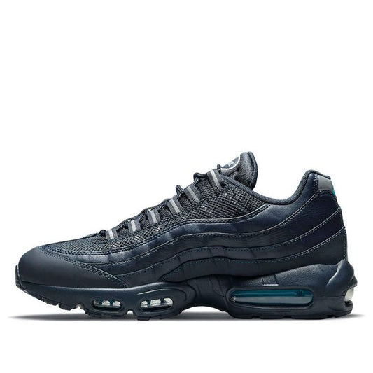 Nike Air Max 95 Essential 'Obsidian' Obsidian/Reflect Silver/Black/Laser Blue DJ6884-400 sneakmarks