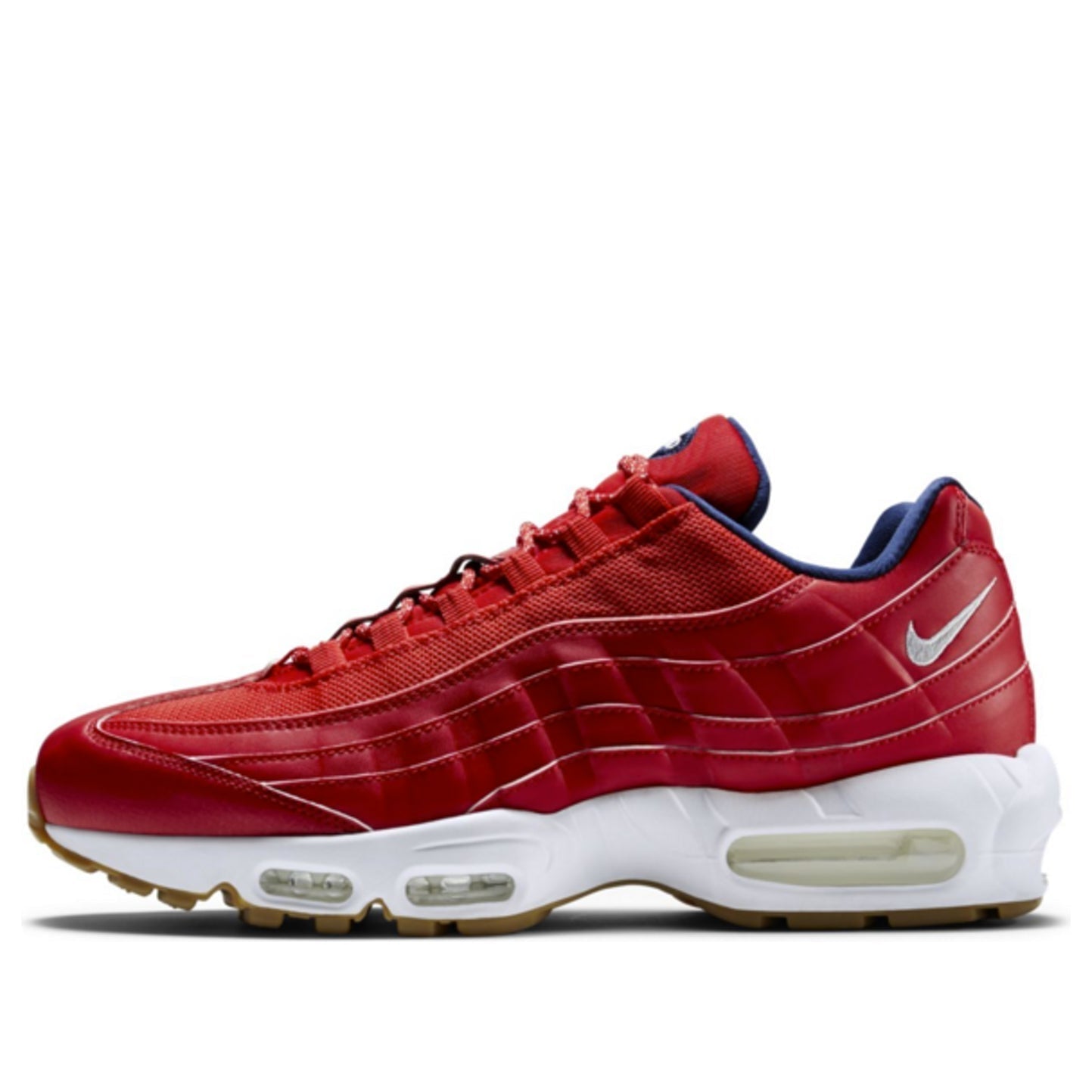 Nike Air Max 95 Premium 'USA' University Red/White-Midnight Navy 538416-614 sneakmarks