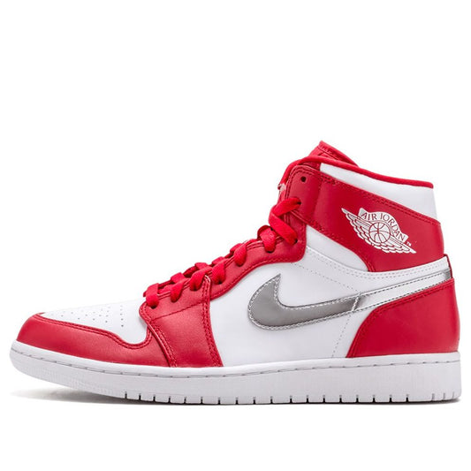 Air Jordan 1 Retro High Gym Red Metallic Silver 332550-602