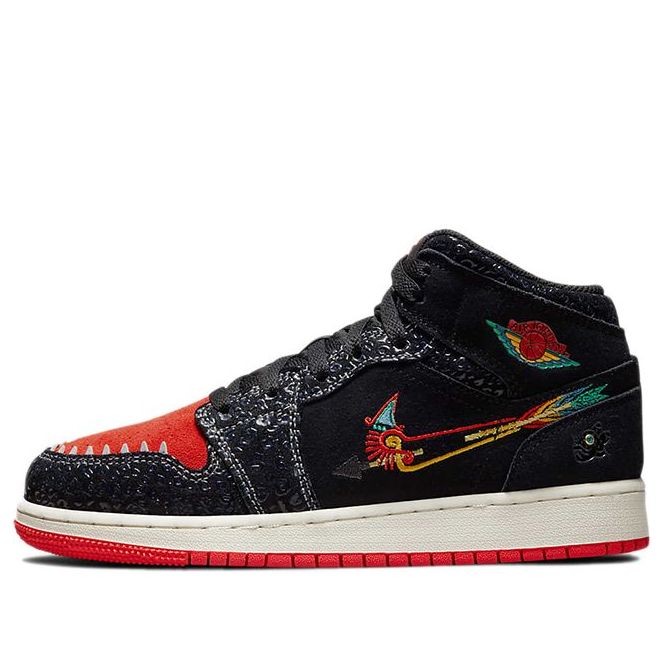 Air Jordan 1 Mid SE "Siempre Familia" (GS) DN5121-001