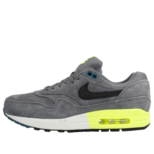 Nike Air Max 1 Premium 'Cool Grey Volt' Cool Grey/Black Pine/Volt/White 512033-007 KICKSOVER