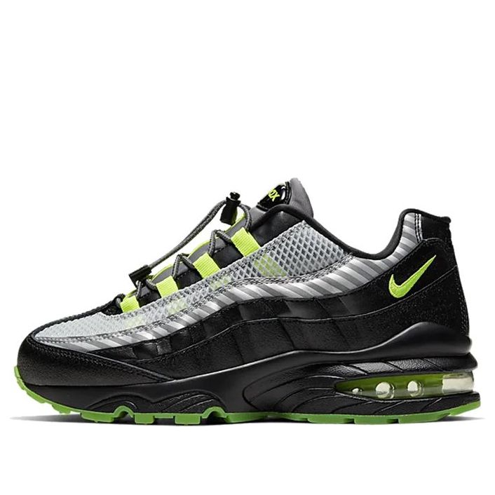 Nike Air Max 95 HZ'Black Volt' GS Black/Volt/Black/Gunsmoke BQ4747-001 sneakmarks