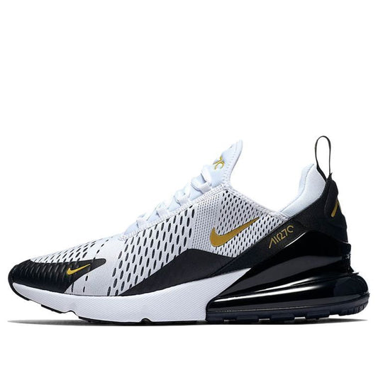 Nike Air Max 270 'White Gold' White/Metallic Gold-Black AV7892-100 KICKSOVER