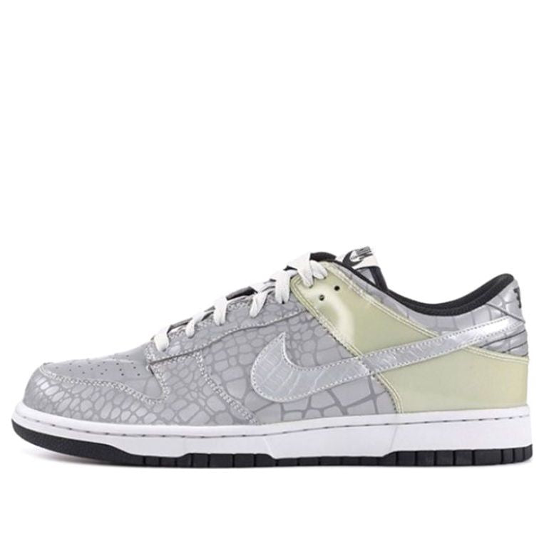 Nike Dunk Low Metallic Silver/Black-Neutral Grey 309431-904