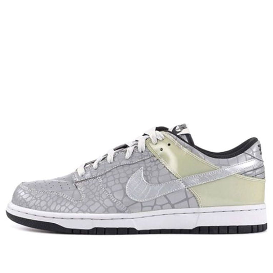 Nike Dunk Low Metallic Silver/Black-Neutral Grey 309431-904