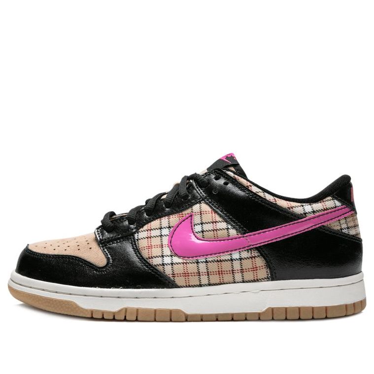 Nike Dunk Low GS Hemp/Pinkfire Ii-Sail-Light Brown 309601-264