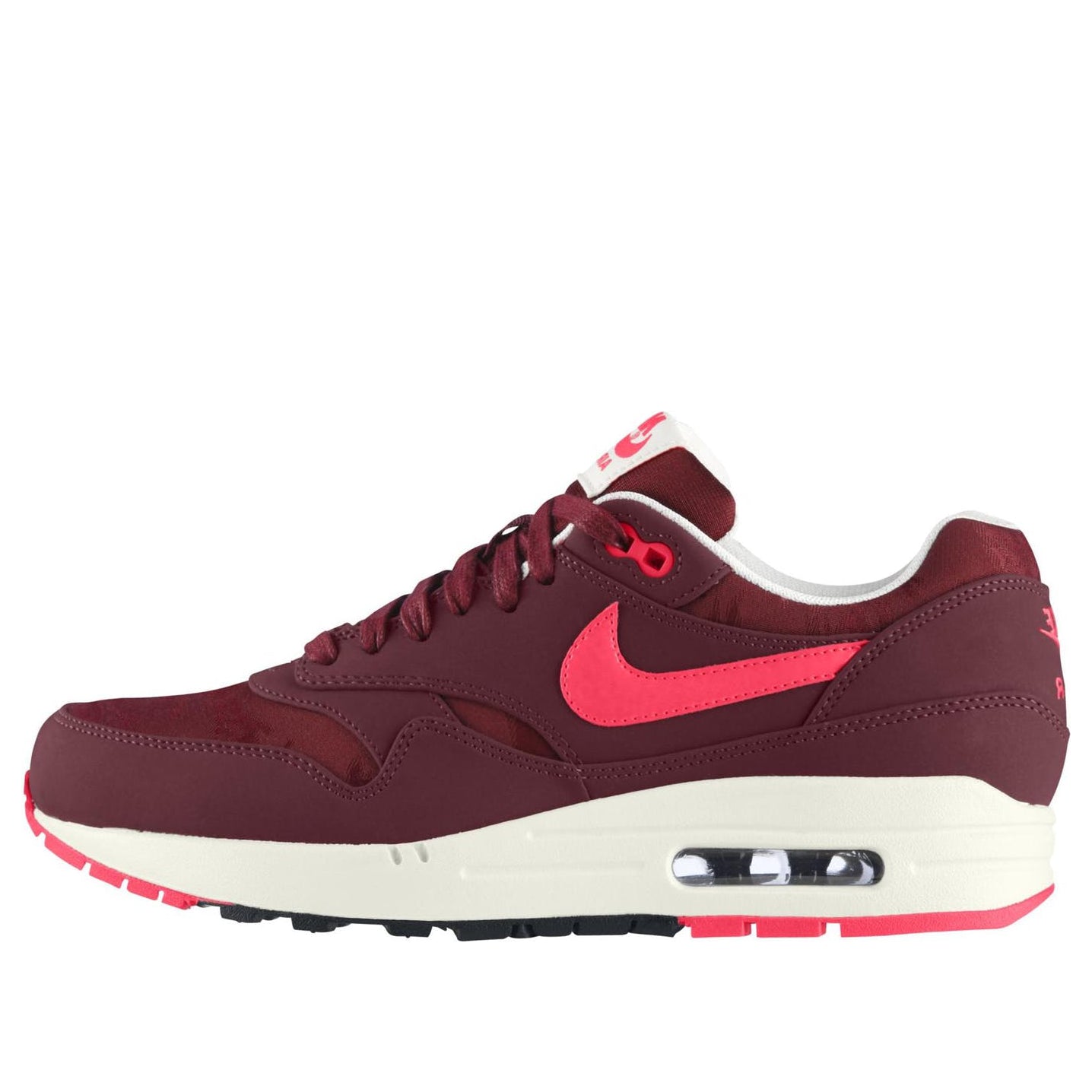 Nike Air Max 1 Premium 'Atomic Red' Team Red/Atomic Red/Black/Sail 512033-660 KICKSOVER