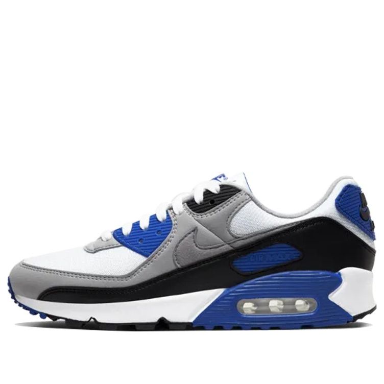 Nike Air Max 90 'Hyper Royal' White/Particle Grey/Hyper Royal/Black CD0881-102 KICKSOVER