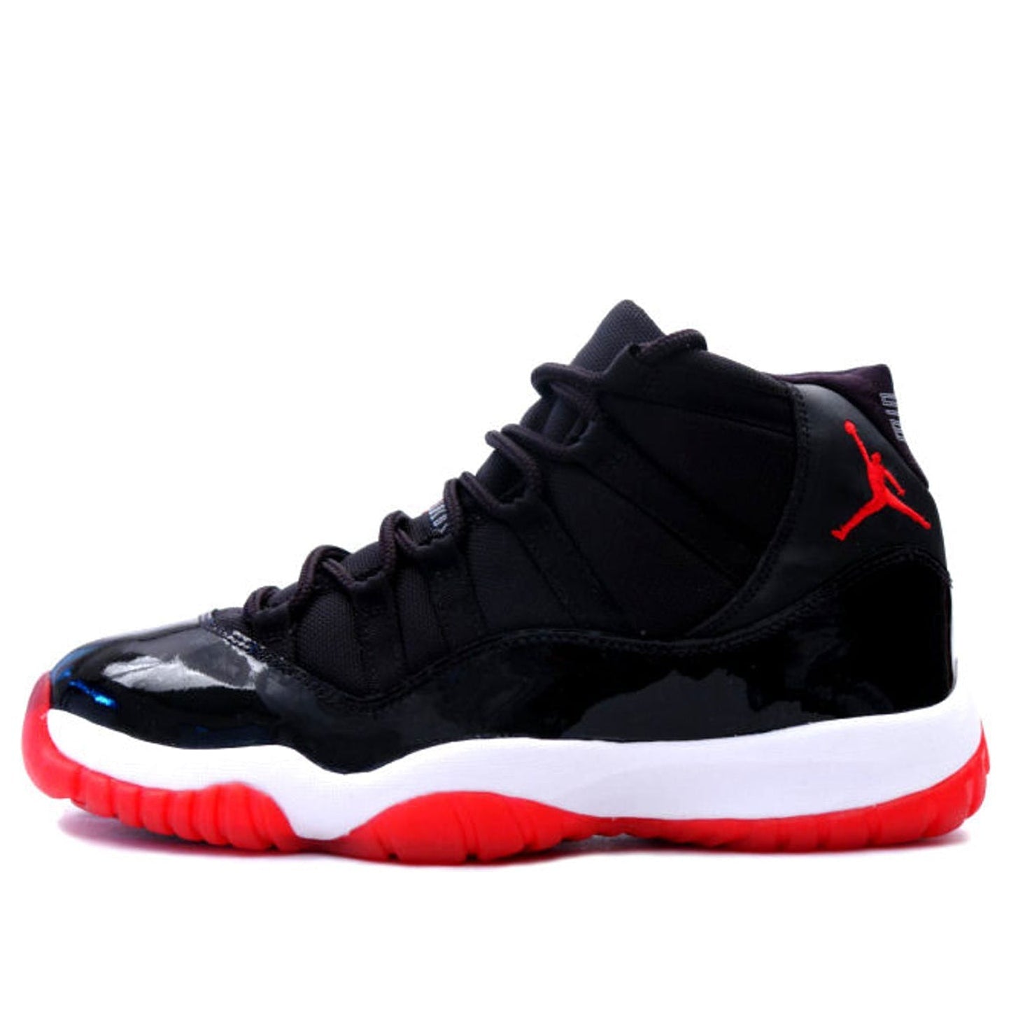 Air Jordan 11 Retro 'Bred' 2001 Black/Varsity Red-White 136046-061