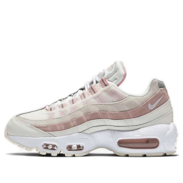 Nike Womens Air Max 95 'Bleached Coral' Sail/White-Bleached Coral 307960-116 sneakmarks