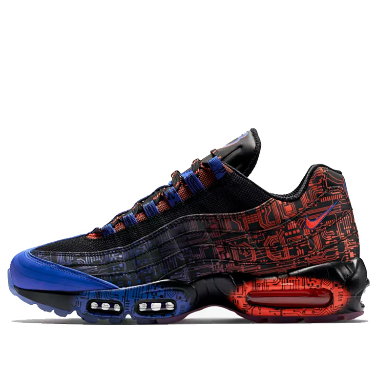 Nike Air Max 95 Premium'DB' BG Black/Black-Bright Crimson-Racer Blue 839166-064 sneakmarks